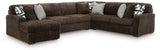 Midnight-Madness Sectional with Chaise