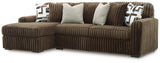 Midnight-Madness Sectional Sofa with Chaise