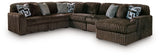 Midnight-Madness Sectional with Chaise