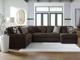 Midnight-Madness Sectional with Chaise