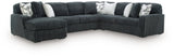 Midnight-Madness Sectional with Chaise