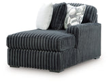 Midnight-Madness Sectional with Chaise