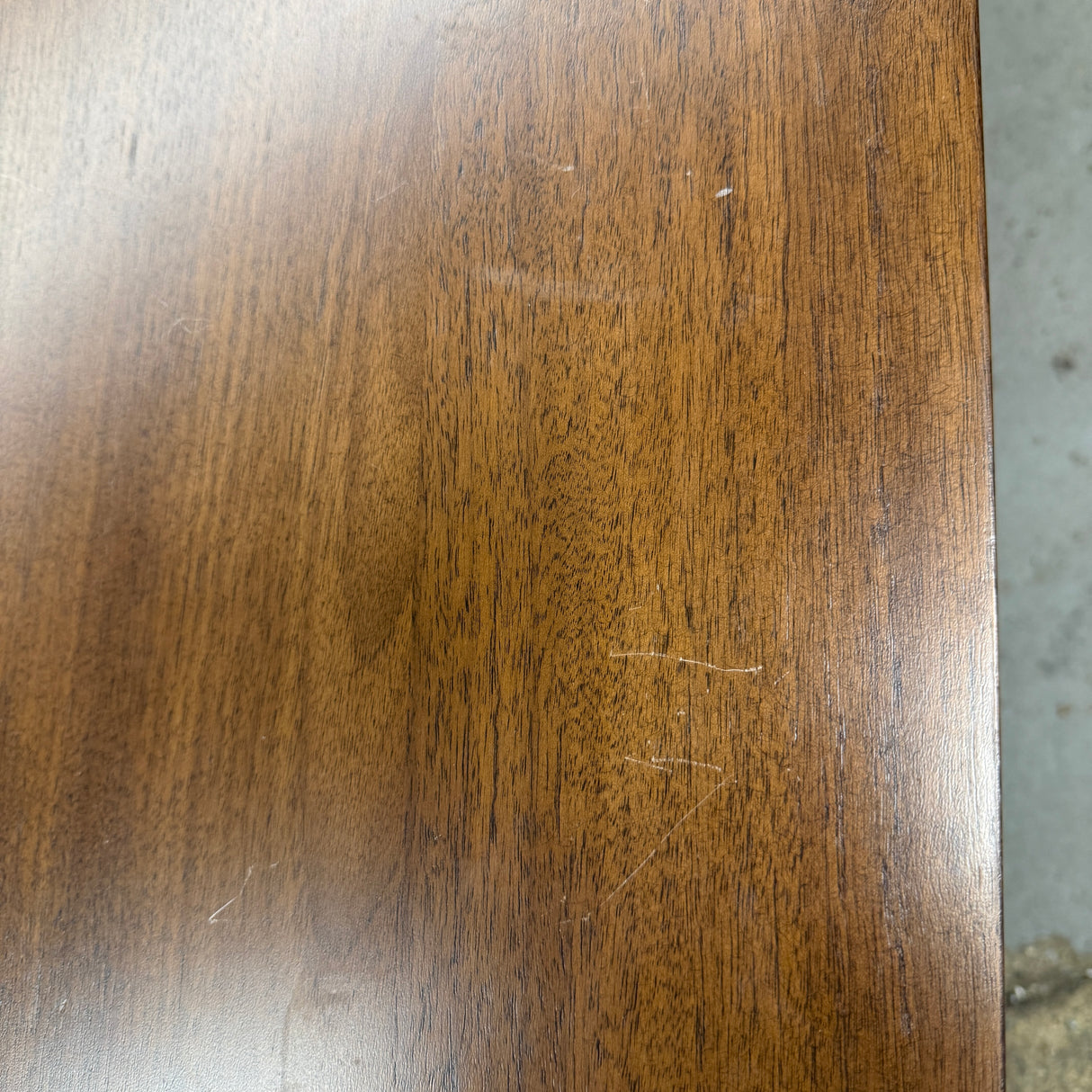 Walnut MCM-Style Coffee Table w/ Storage