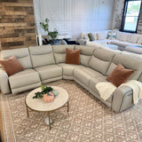 Salerno Power Reclining Sectional (5pc)