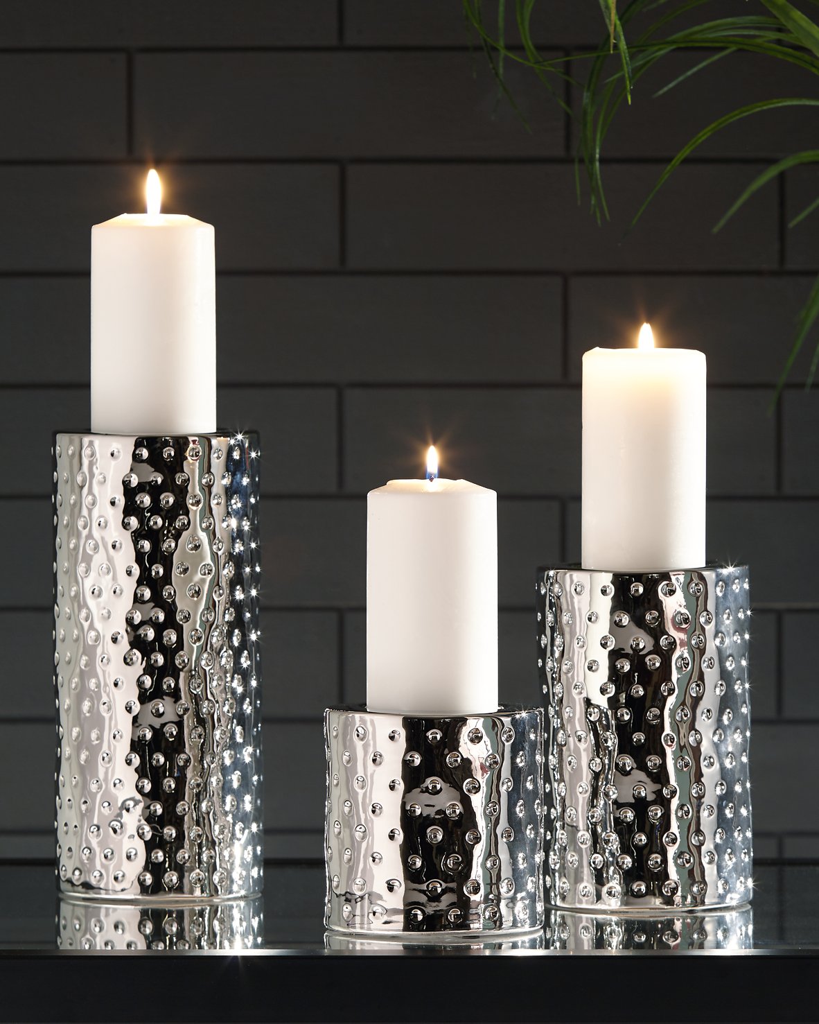 Marisa Candle Holder (Set of 3) - Pull Up A Couch