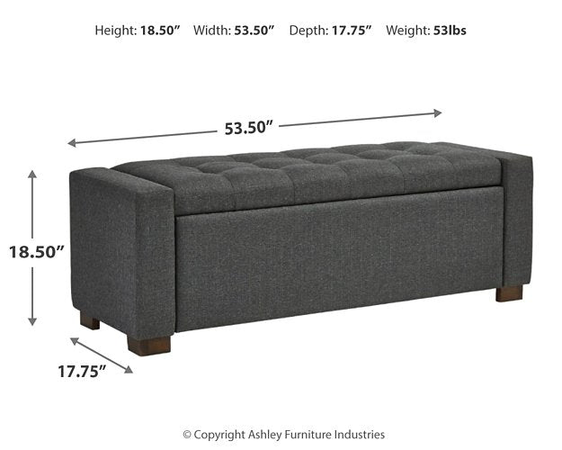 Cortwell Storage Bench - Pull Up A Couch