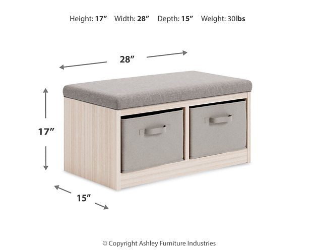 Blariden Storage Bench - Pull Up A Couch