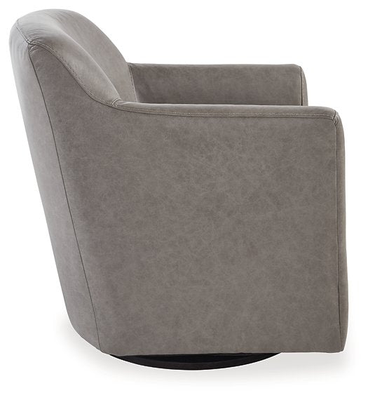 Bradney Swivel Accent Chair - Pull Up A Couch