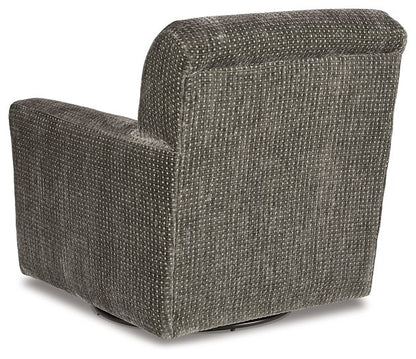 Herstow Swivel Glider Accent Chair - Pull Up A Couch