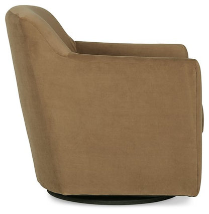 Bradney Swivel Accent Chair - Pull Up A Couch