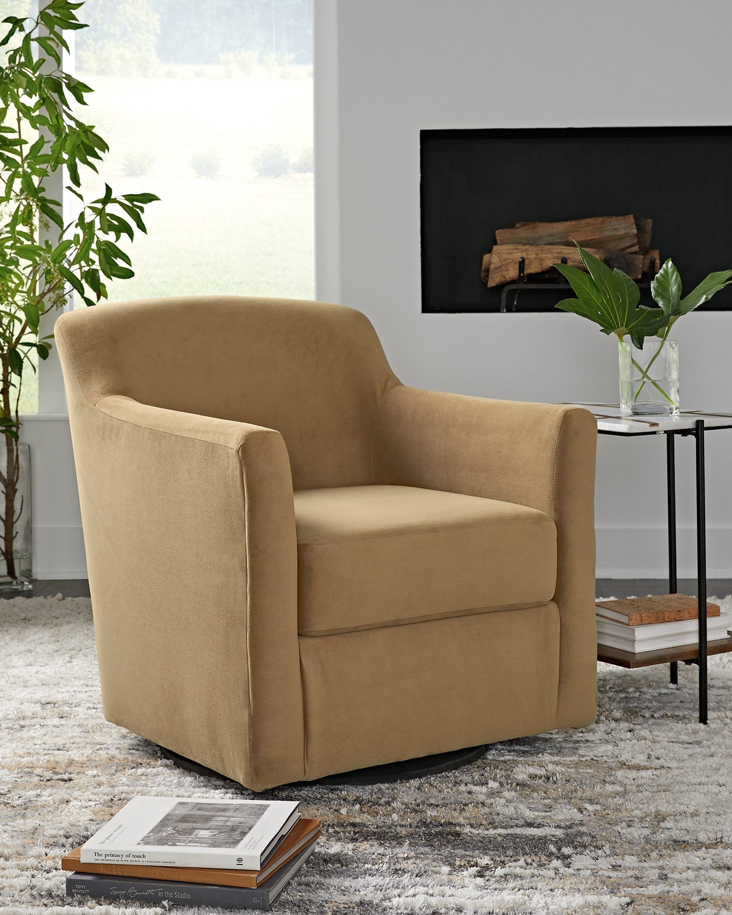 Bradney Swivel Accent Chair - Pull Up A Couch