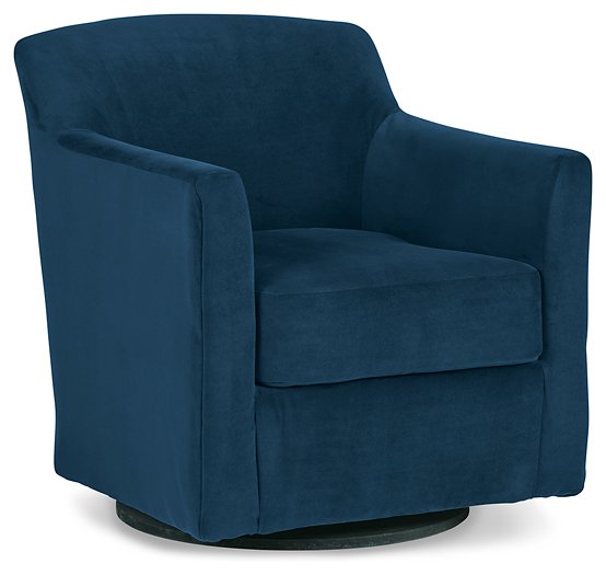 Bradney Swivel Accent Chair - Pull Up A Couch