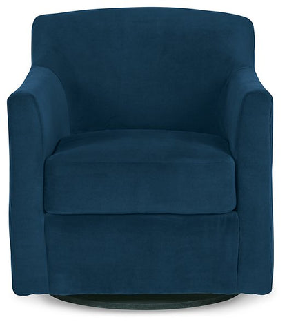 Bradney Swivel Accent Chair - Pull Up A Couch