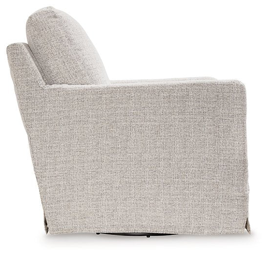 Nenana Next-Gen Nuvella Swivel Glider Accent Chair - Pull Up A Couch