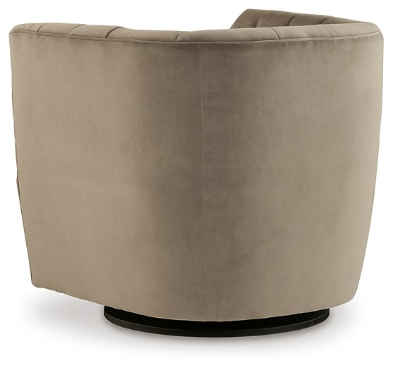 Hayesler Swivel Accent Chair - Pull Up A Couch