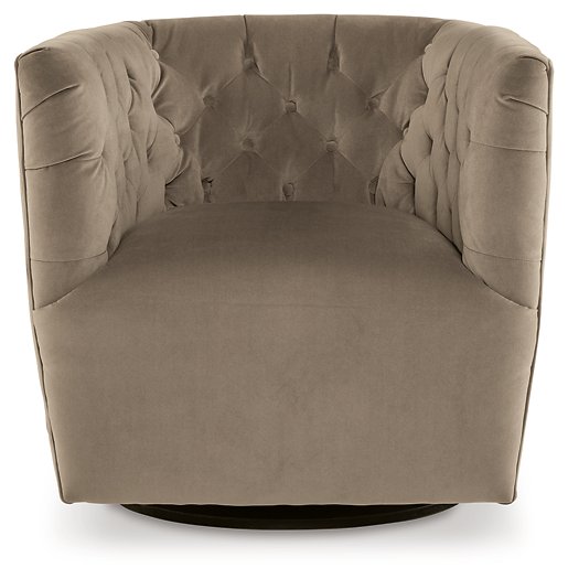 Hayesler Swivel Accent Chair - Pull Up A Couch