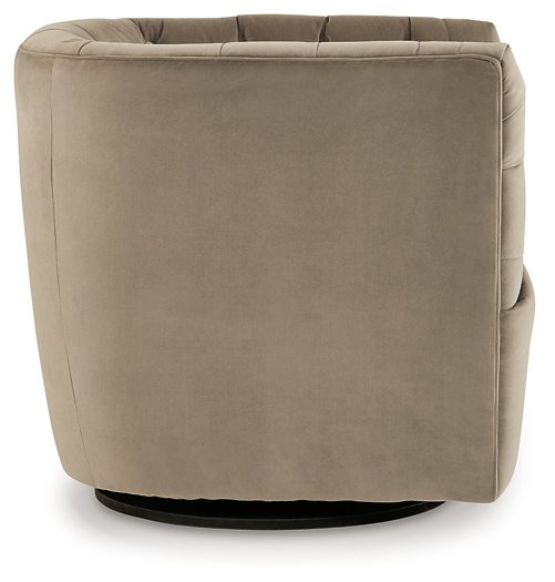 Hayesler Swivel Accent Chair - Pull Up A Couch