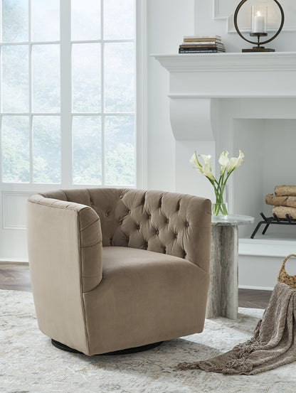 Hayesler Swivel Accent Chair - Pull Up A Couch