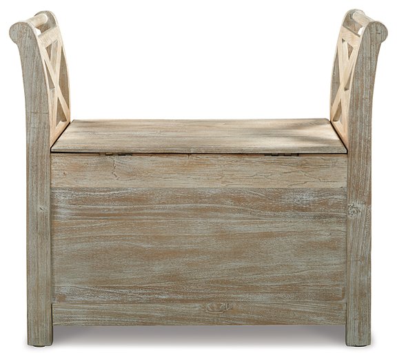 Fossil Ridge Accent Bench - Pull Up A Couch