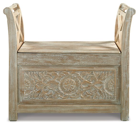 Fossil Ridge Accent Bench - Pull Up A Couch