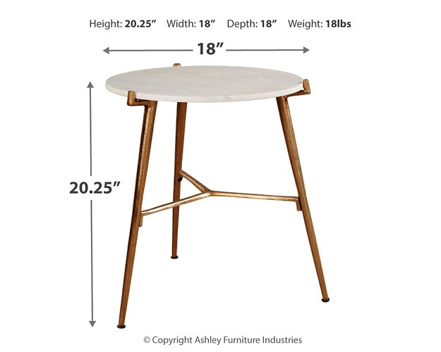 Chadton Accent Table - Pull Up A Couch