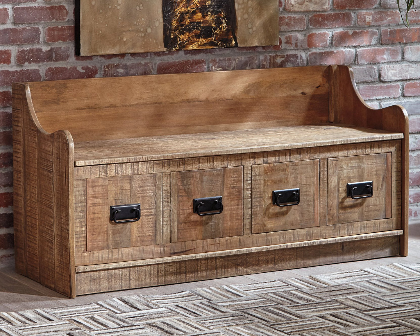 Garrettville Storage Bench - Pull Up A Couch