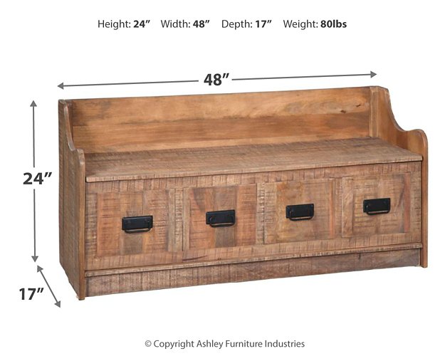 Garrettville Storage Bench - Pull Up A Couch