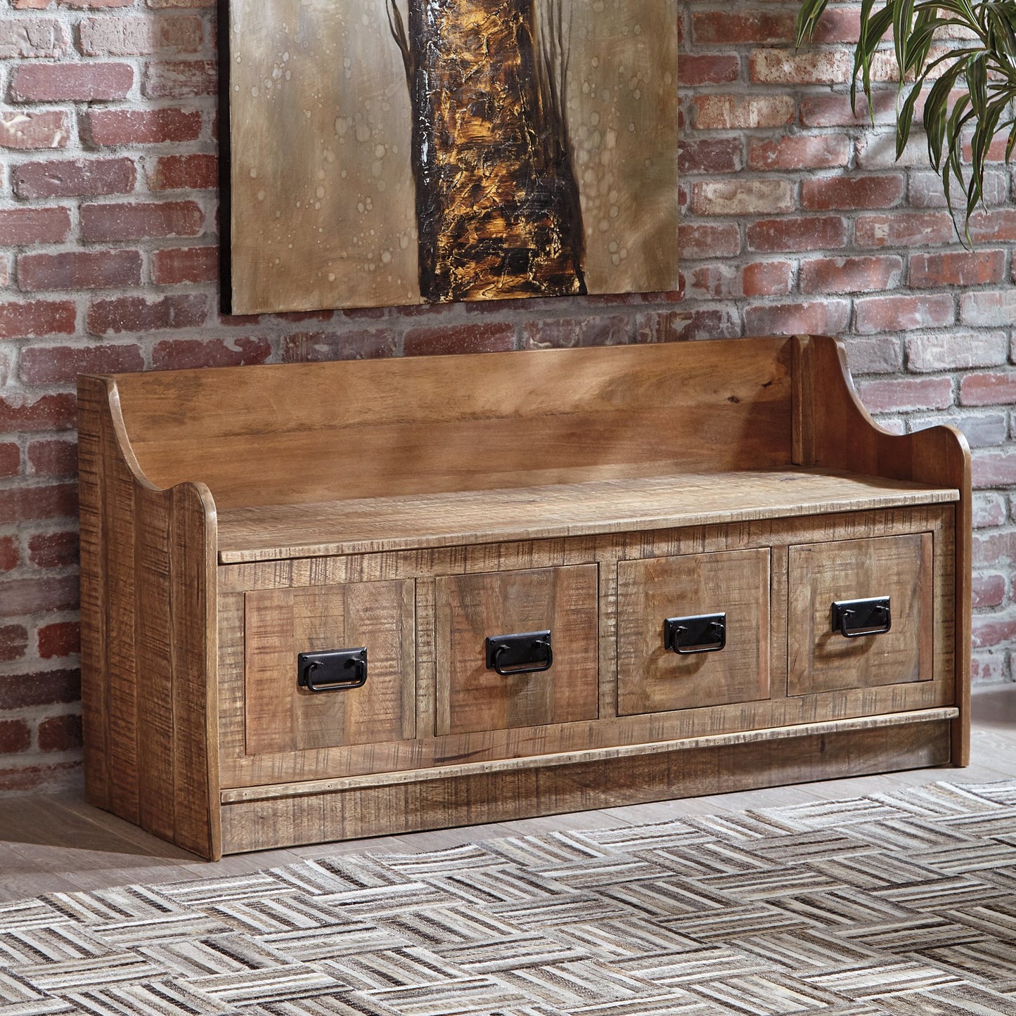 Garrettville Storage Bench - Pull Up A Couch