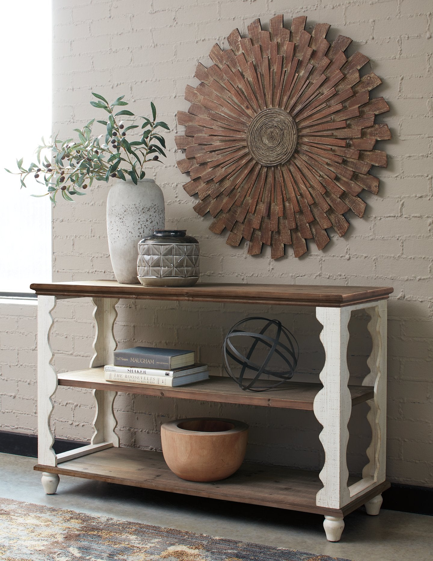 Alwyndale Sofa/Console Table - Pull Up A Couch