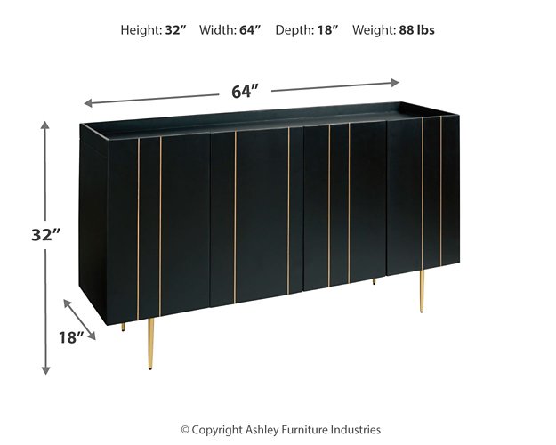 Brentburn Accent Cabinet - Pull Up A Couch