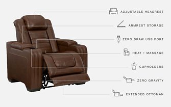 Backtrack Power Recliner - Pull Up A Couch