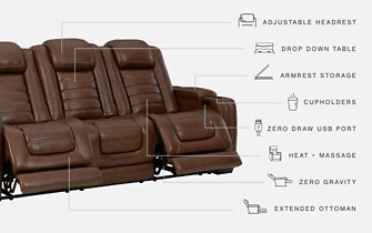 Backtrack Power Reclining Sofa - Pull Up A Couch