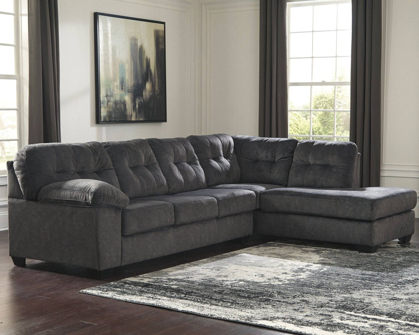 Accrington 2-Piece Sectional with Chaise - Pull Up A Couch