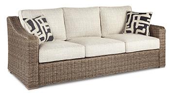 Beachcroft Outdoor Sofa with Cushion - Pull Up A Couch