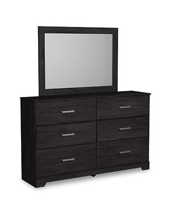 Belachime Dresser and Mirror - Pull Up A Couch