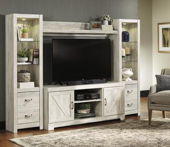 Bellaby 4-Piece Entertainment Center - Pull Up A Couch