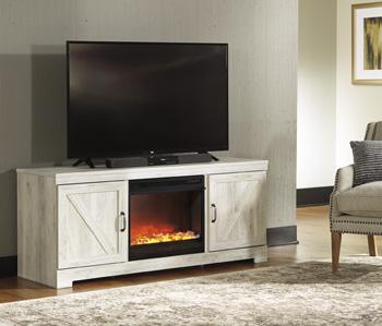 Bellaby 63" TV Stand with Fireplace - Pull Up A Couch