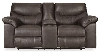 Boxberg Reclining Loveseat with Console - Pull Up A Couch