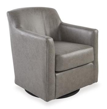 Bradney Swivel Accent Chair - Pull Up A Couch