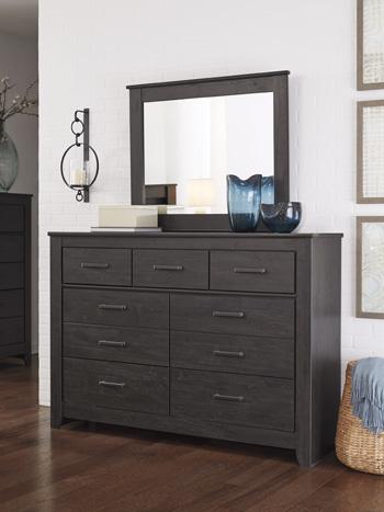 Brinxton Dresser and Mirror - Pull Up A Couch