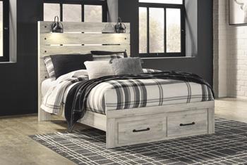 Cambeck Bed with 2 Storage Drawers - Pull Up A Couch