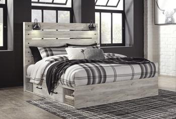 Cambeck Bed with 4 Storage Drawers - Pull Up A Couch