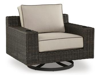 Coastline Bay Outdoor Swivel Lounge with Cushion - Pull Up A Couch