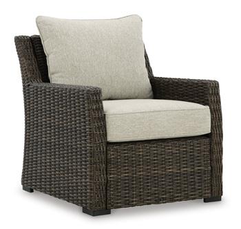 Brook Ranch Outdoor Lounge Chair with Cushion - Pull Up A Couch