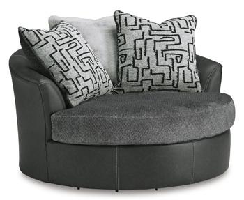 Brixley Pier Oversized Swivel Accent Chair - Pull Up A Couch