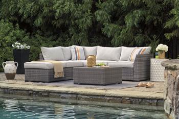 Cherry Point 4-piece Outdoor Sectional Set - Pull Up A Couch