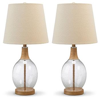 Clayleigh Table Lamp (Set of 2) - Pull Up A Couch