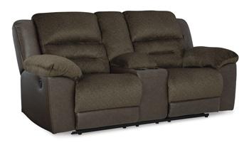 Dorman Reclining Loveseat with Console - Pull Up A Couch