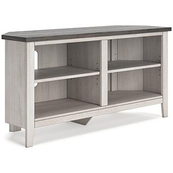 Dorrinson Corner TV Stand - Pull Up A Couch