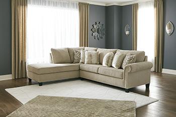 Dovemont 2-Piece Sectional with Chaise - Pull Up A Couch